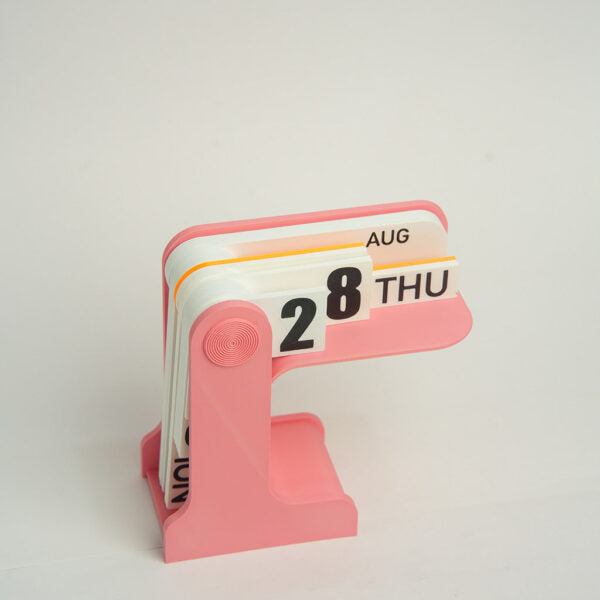 FlipDate Retro Perpetual Desk Calendar